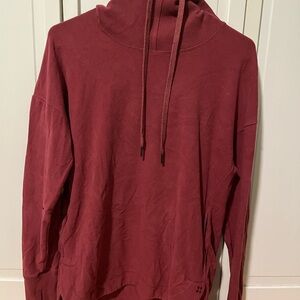 Sweaty Betty Burgundy Turtleneck